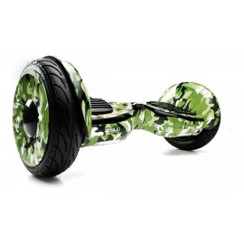 Patineta Hoverboard Scooter Electrico Green Army Bluetooth